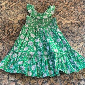 Jcrew factory Crewcuts block print dress 5t